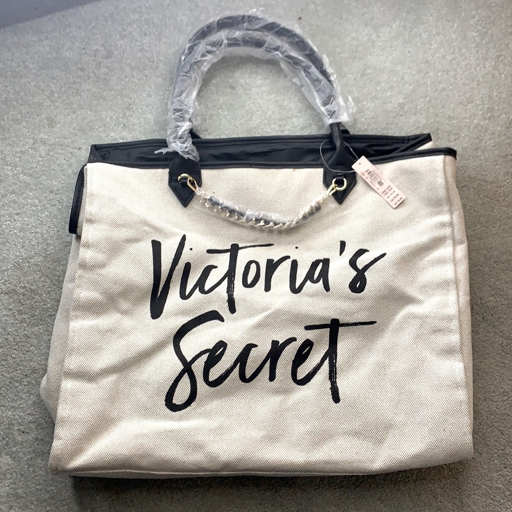 Victorias Secret Large Canvas Tote bag